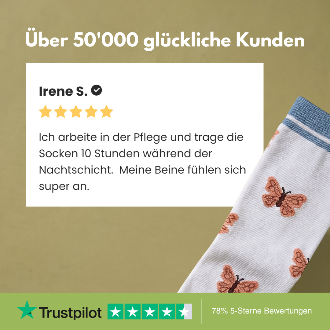 Kompressionssocken Frühlings Kollektion