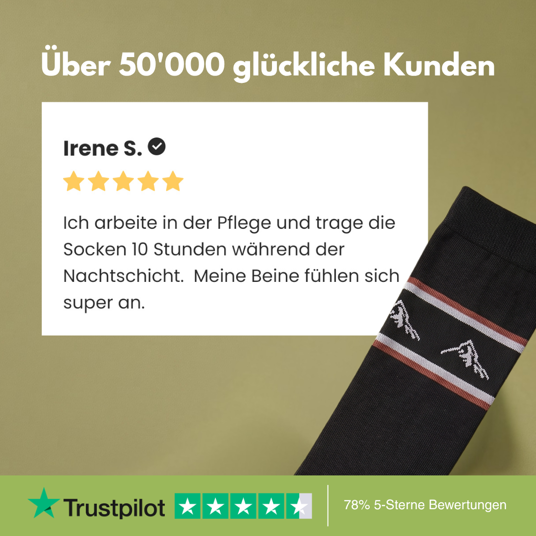 Kompressionssocken Swiss Edition