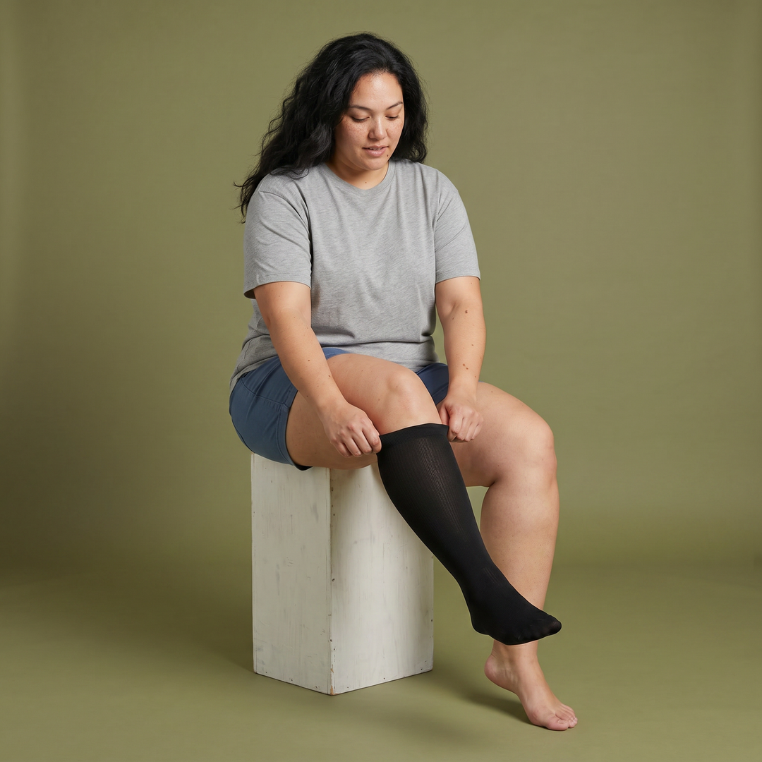Kompressionssocken Oversize