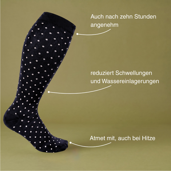 Kompressionssocken Oversize