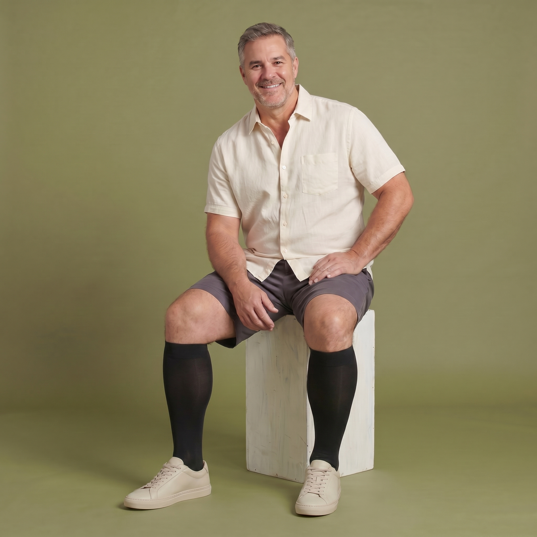 Kompressionssocken Oversize